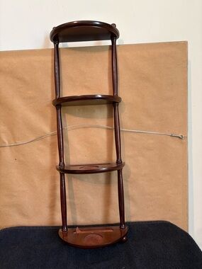 The Bombay Company Wooden Shelf Rack - Dark Brown